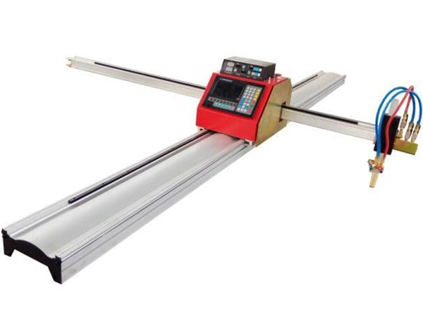 Visoka brzina debljine 0.3-150mm prenosiva CNC plamena / plazma rezanje mašina