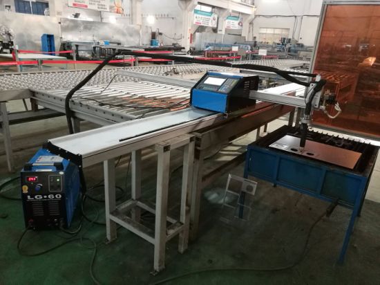 ploča od željeza, ugljenični čelik, aluminijumski rez 1325 43,63,100,200A THC cnc plazma rezna mašina u Kini na prodaju