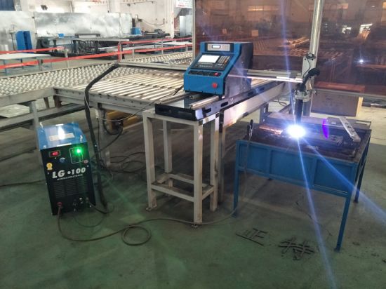Jeftin CNC plazma plamen mašina za sečenje, prenosna mašina za sečenje, rezač plazme napravljen u Kini