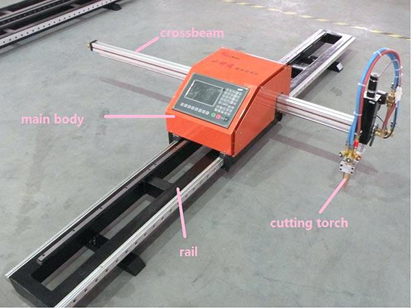 Metalna sečiva 1500 * 3000mm CNC plazma mašina