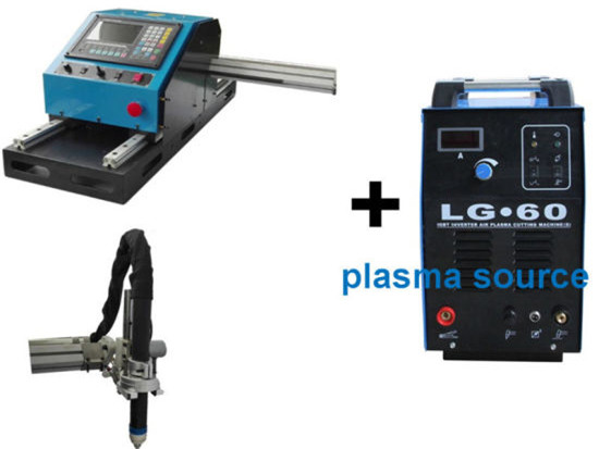 Prenosiva mašina za sečenje plazme CNC 100A za gvožđe od 1-15 mm