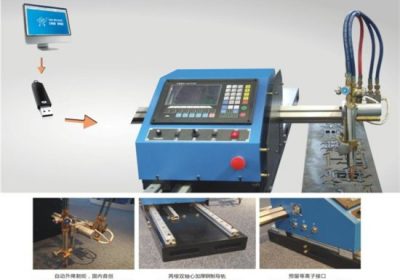 plazma rezač mašina CNC za čelične cijevi sa rotirajućim 43/63/100/160 / 200A za prodaju